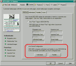 Method 2: Stored Configuration