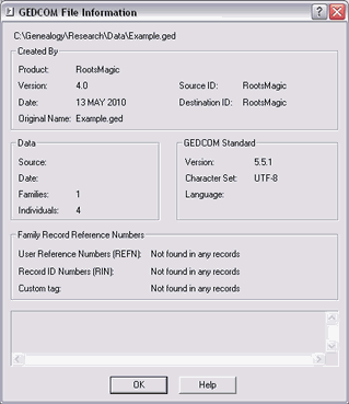 GEDCOM Information