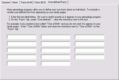User-Defined