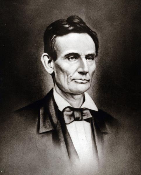 Print of the "lost ambertype" of Lincoln Print of the "lost ambertype" of Lincoln