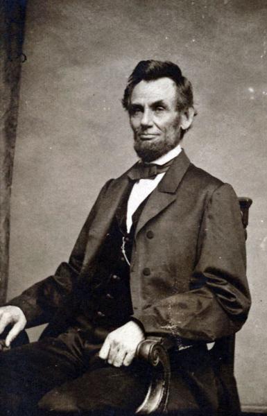 Brady Photograph of Lincoln Brady Photograph of Lincoln
