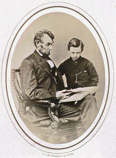 Brady portrait of Abraham Lincoln & "Tad" Brady portrait of Abraham Lincoln & "Tad"