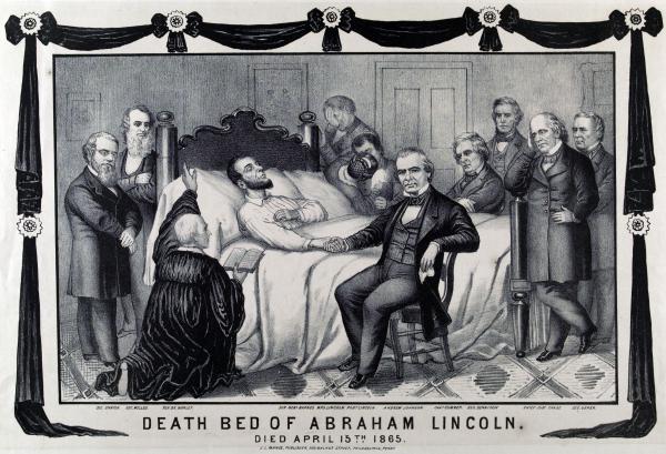Death Bed of Abraham Lincoln Death Bed of Abraham Lincoln